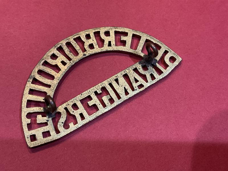 Canadian PETERBOROUGH RANGERS shoulder title