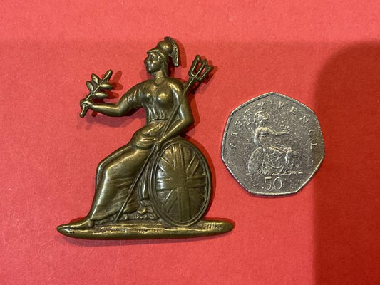 Gradia Militaria -  Victorian Norfolk Regiment Sergeants pagri badge