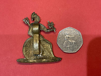 Victorian Norfolk Regiment Sergeants pagri badge