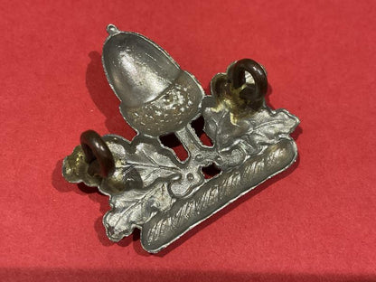 1st Warwickshire Rifle Volunteers 1874-83 collar badge