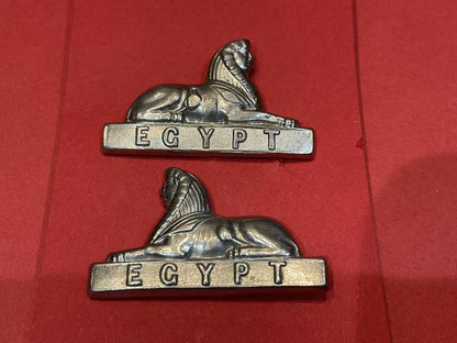 Gradia Militaria -  The South Wales Borderers Prec 1957 collar badges