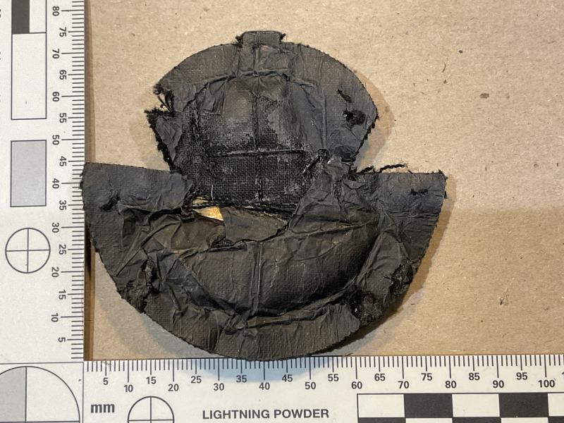 Q/C RAF Officers padded bullion cap badge