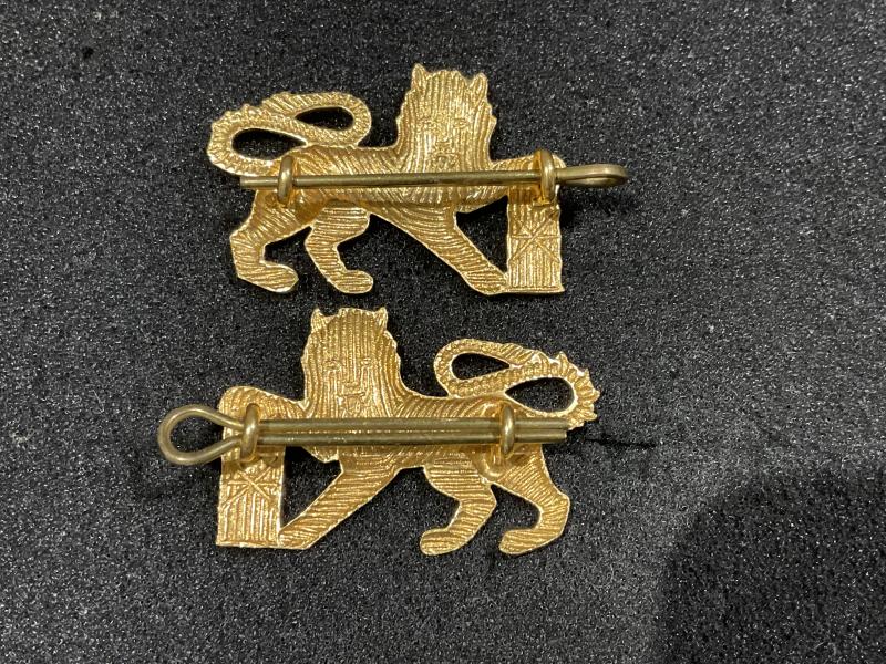 South African Navy Petty Officers collar badges