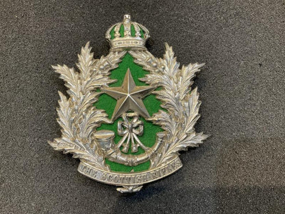 Gradia Militaria -  1899 dated silver, The Scottish Rifles officers cross belt badge