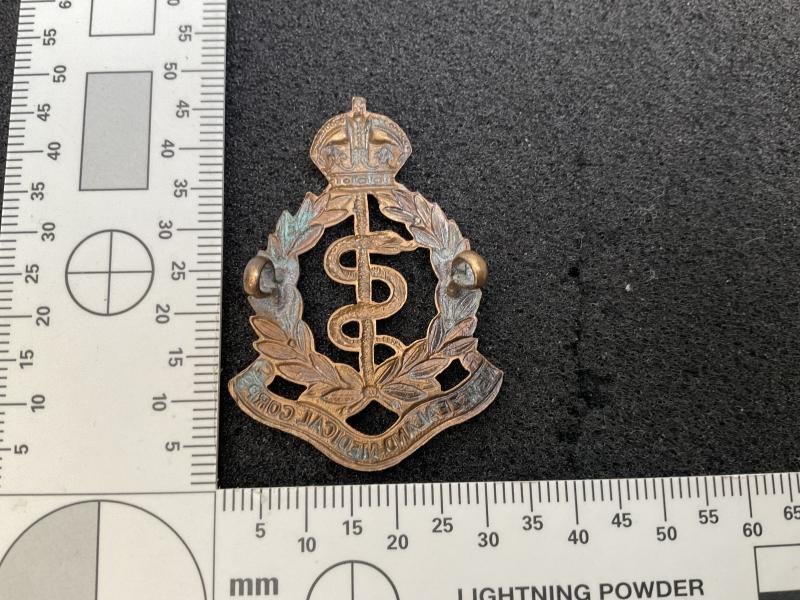 WW1 New Zealand Medical Corps ORs cap badge