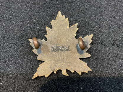 WW1 CEF Overseas Railway Construction Corps collar badge