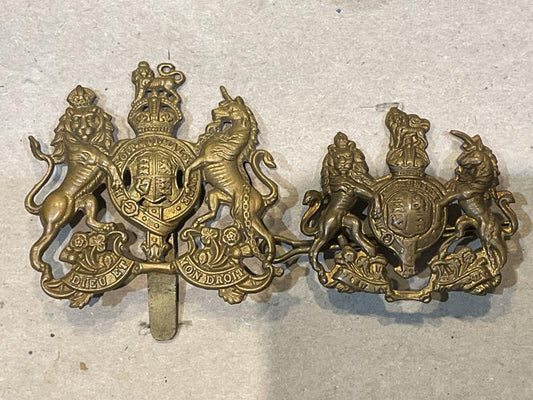 Gradia Militaria -  K/C British Army Officers General service cap badge & collar
