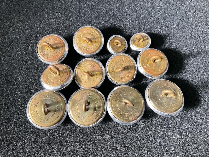 Omani Military Forces/ Police Tunic button set