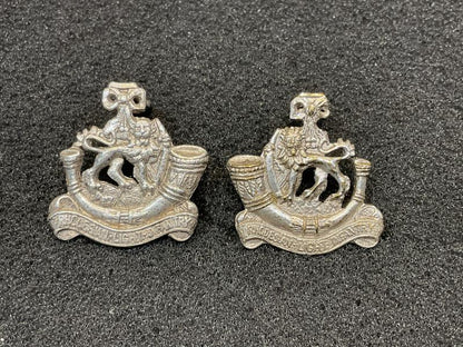 Gradia Militaria -  Rhodesian Light Infantry officers collar badges