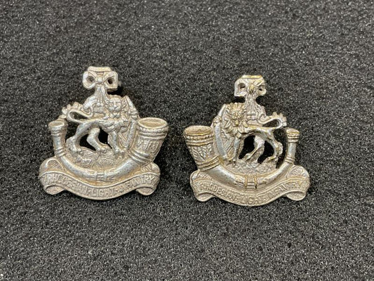 Gradia Militaria -  Rhodesian Light Infantry officers collar badges