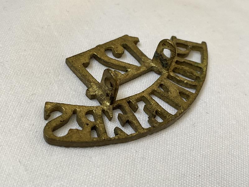 WW1 Indian Army 121st Pioneers shoulder title