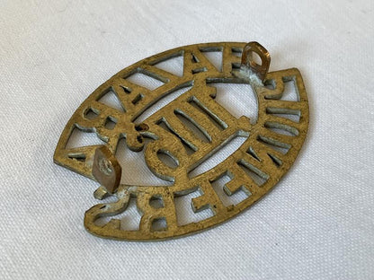 Indian Army 106th HAZARA PIONEERS shoulder title