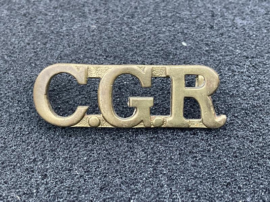 Gradia Militaria -  WW1 Canadian Garrision Regiment shoulder title