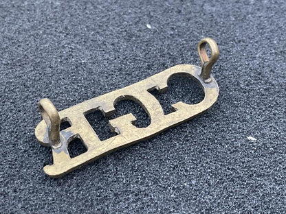 WW1 Canadian Garrision Regiment shoulder title