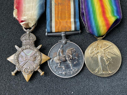 Gradia Militaria -  Trio, 103008 DVR F.E.SNELL served France & Italy