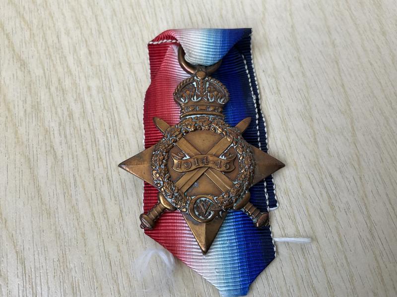 Gradia Militaria -  14-15 Star, SPR Bowman, (Railway Comp) W.I.A awarded M.S.M