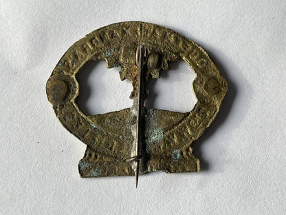 WW1 Theatre made, N.Z 2nd W.W.C Mtd Rifles cap badge