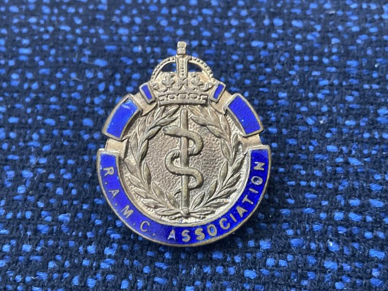 Gradia Militaria -  WW1/2 R.A.M.C Association lapel badge