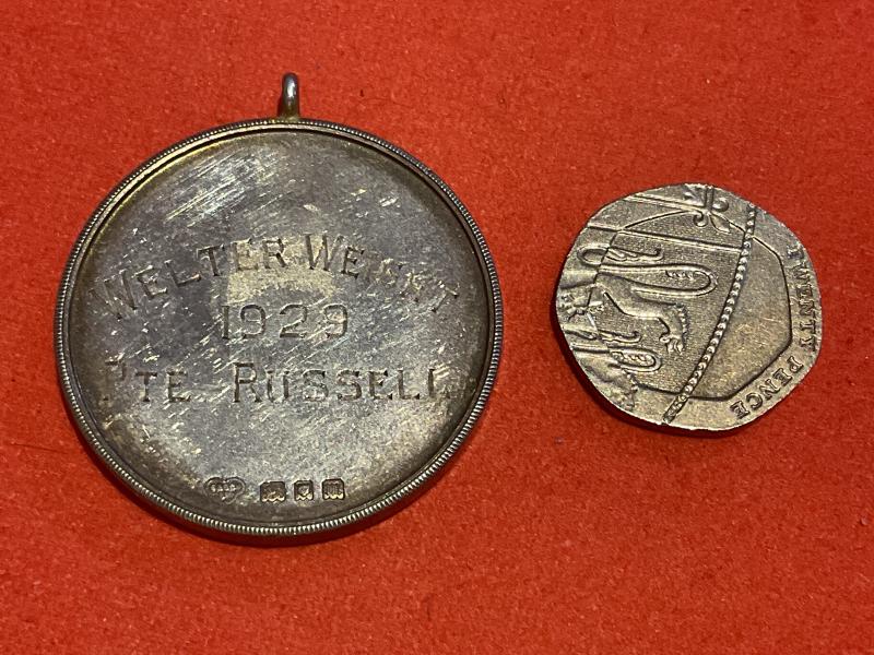 2nd Battalion, The Royal Sussex Regiment boxing medal