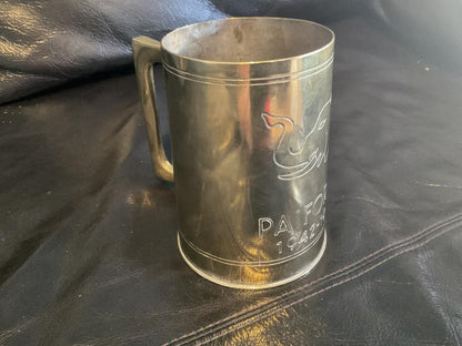 WW2 PAIFORCE 1942-45 brass tankard