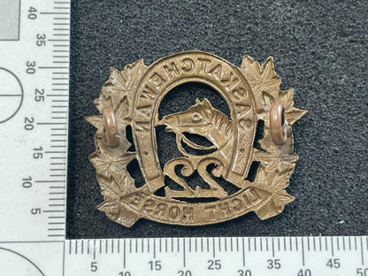 Canadian 22nd Saskatchewan Light Horse collar badge