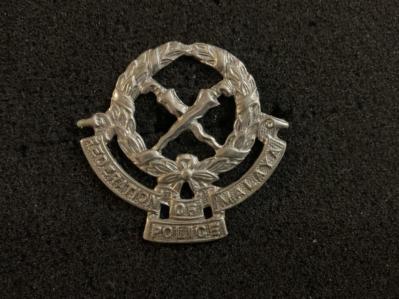 Gradia Militaria -  Federation of Malaya Police cap badge