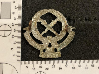 Federation of Malaya Police cap badge