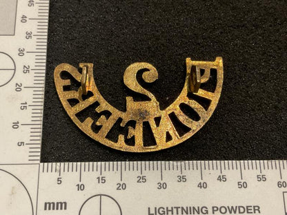 Indian Army, 2nd Bombay Pioneers 1922-33 shoulder title