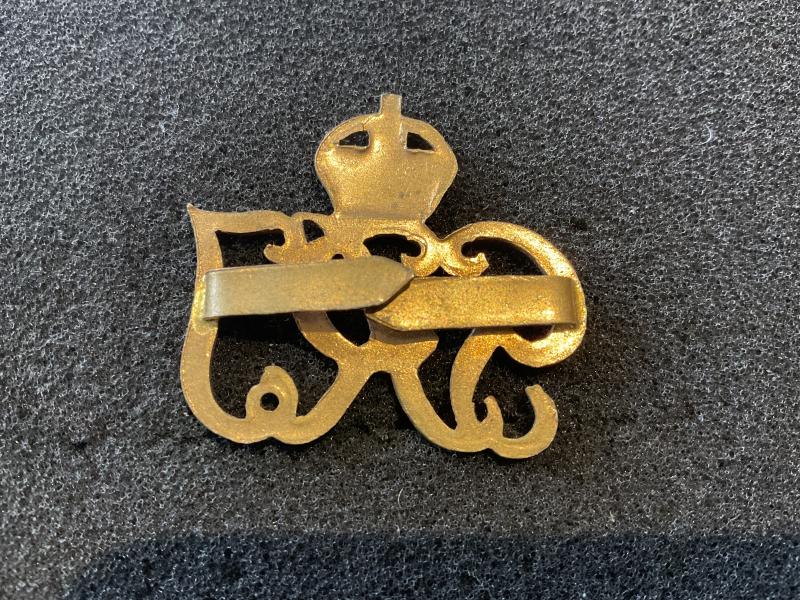 WW1/2 Indian army officers G.S brass cap badge
