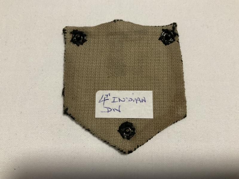 WW2 4th Indian Division formation sign