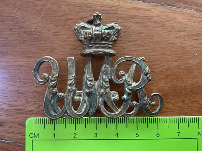 Gradia Militaria -  Boer War, Umvoti Mounted Rifles, slouch hat badge