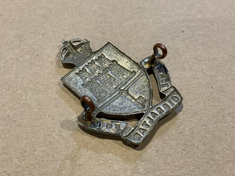 WW2 Gibraltar Defence Force cap badge