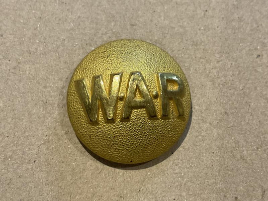 Gradia Militaria -  W.A.R (West Africa Regiment) Officers gilded brass button