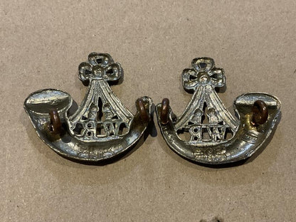 S.A Witwatersrand Rifles collars , circa 1903-07