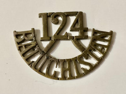 Gradia Militaria -  Indian Army 124th BALUCHISTAN 1903-22 title