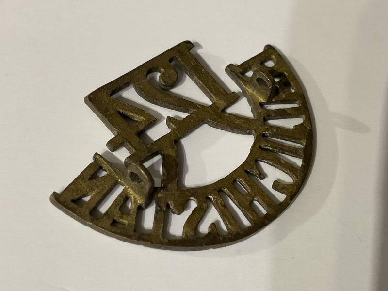 Indian Army 124th BALUCHISTAN 1903-22 title