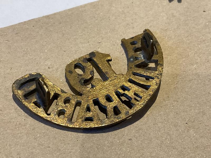 Indian Army 19th Hyderabad shoulder title