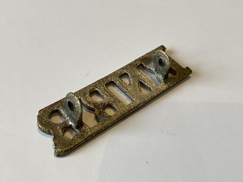 WW1 B.N.R.R (Bengal & North Western Railway Vols title