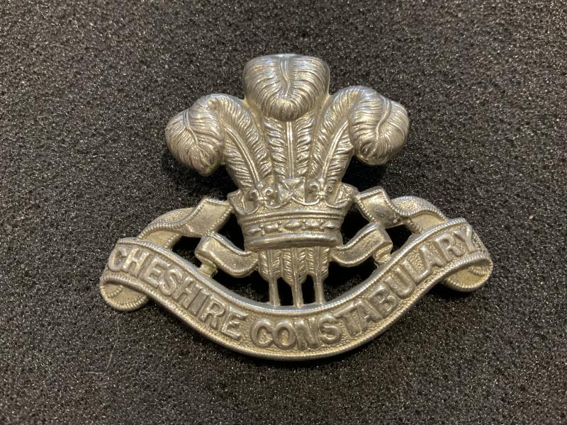 Gradia Militaria -  Cheshire Constabulary Victorian Shako cap badge