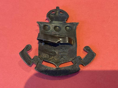 WW2 I.A.O.C Officers Service Dress cap badge