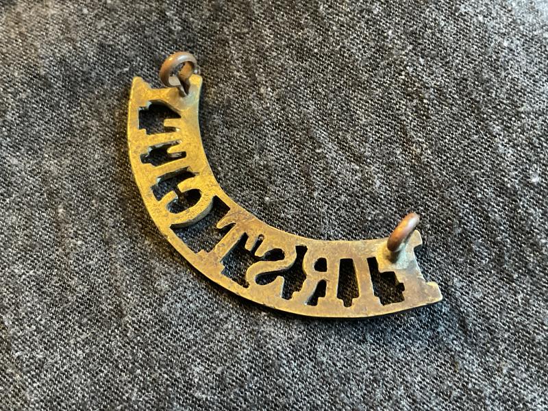 South African First City  brass shoulder title 1932-60