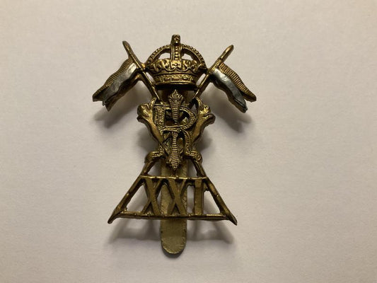 Gradia Militaria -  21st Lancers (Empress of India) cap badge 1901-22