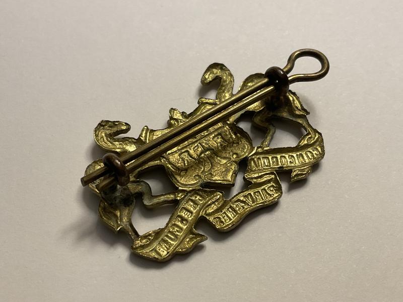Merchant Taylors school O.T.C brass cap badge.