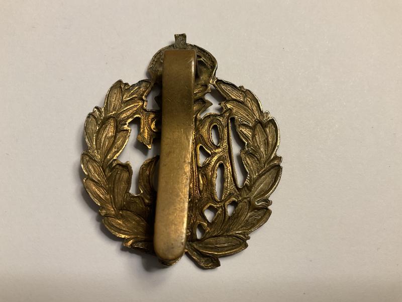 WW1 R.F.C cap badge with rear slider