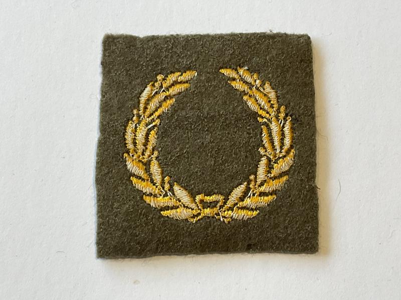 WW2 British made U.S Army Meritorious unit citation sleeve badge.