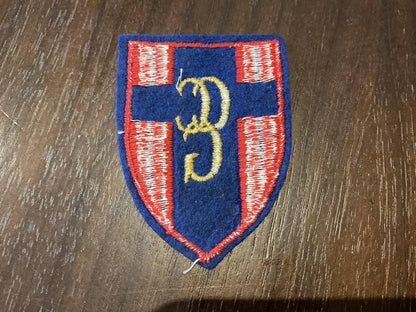 Control Commission Germany cloth formation sign