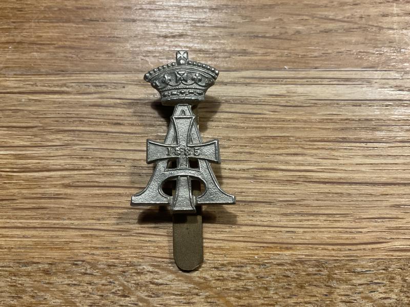 Gradia Militaria -  19th Princess of Waless Own Hussars 1909-22 cap badge