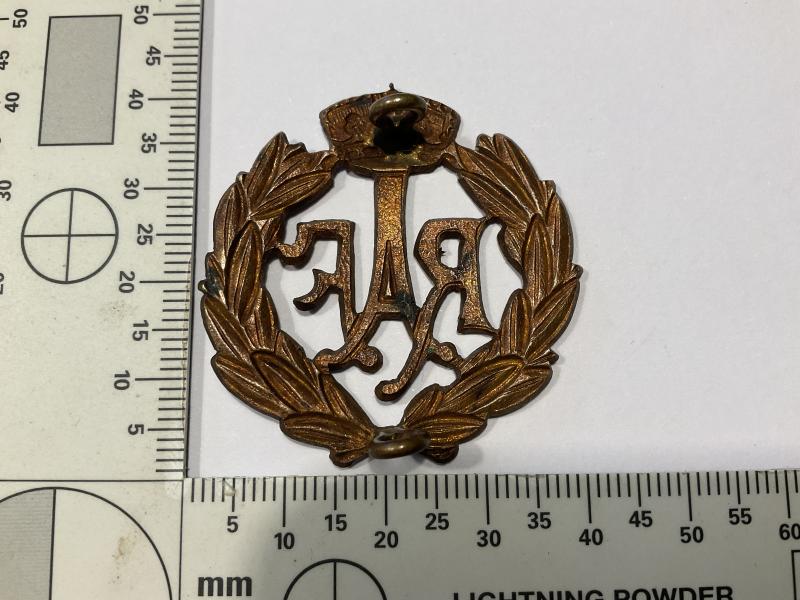 Post 1918 R.A.F other ranks, theatre made cap badge