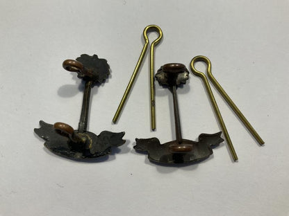 WW2 R.W.A.F.F Officers service dress collar badges