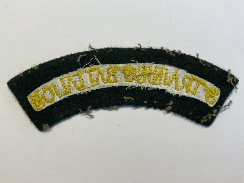 Australian 3 Training Battalion cloth shoulder title.
